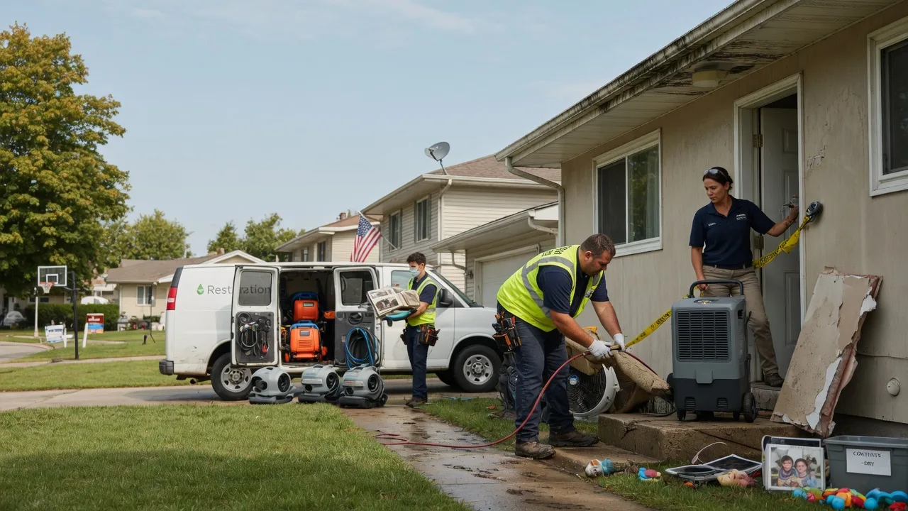 Water Damage Restoration in Jackson, MI near me